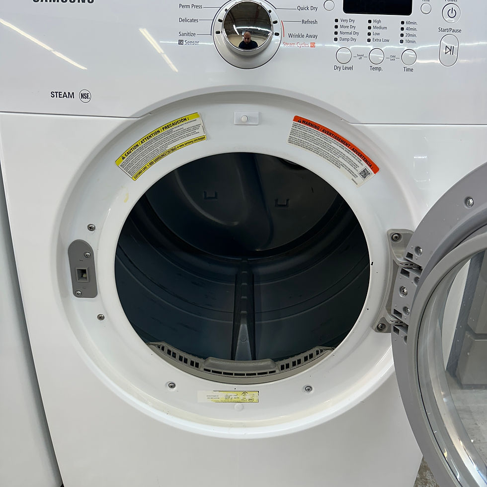 Thumbnail: Samsung Refurbished Front load Washer and Dryer 3.7 cuft Irving 4117