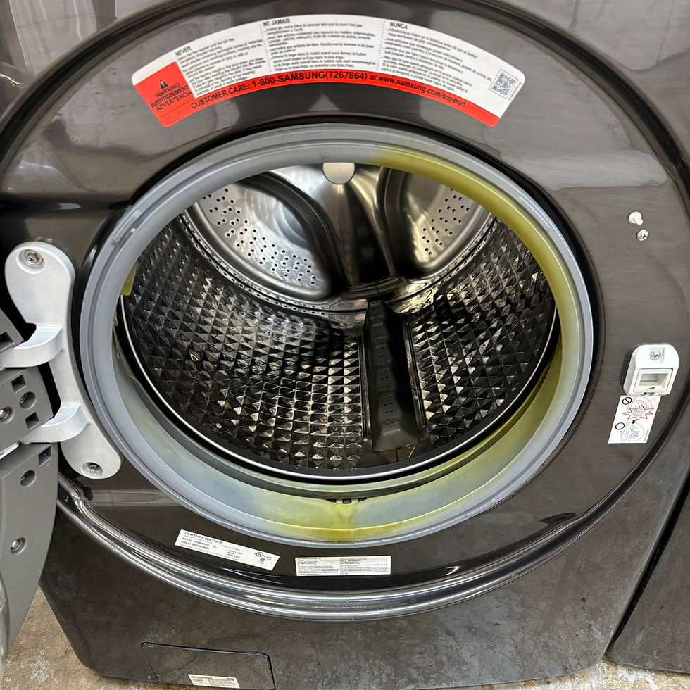 Miniatura: Samsung WV55M9600AV & DVE60M9900V Electric Dryer 5.5 CF- Refurbished- Irving 655