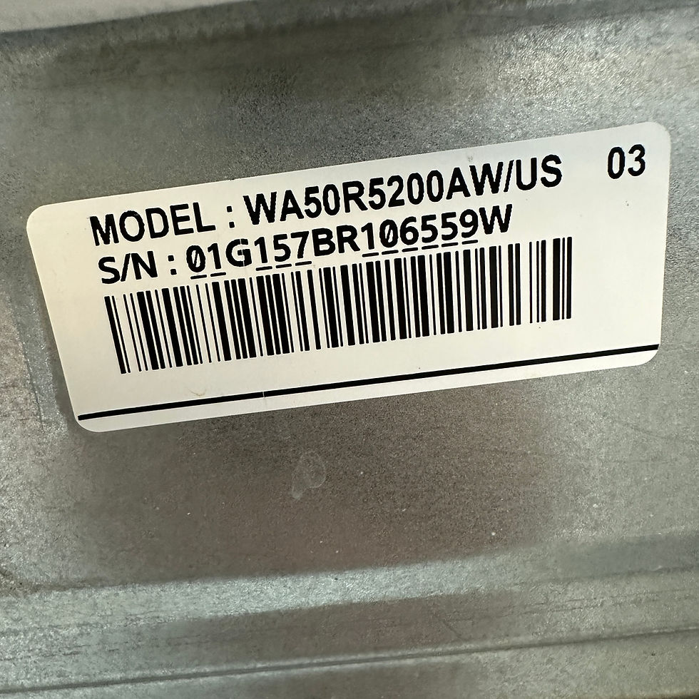 Samsung Refurbished Top load Washer 5.0 cuft Irving 6688
