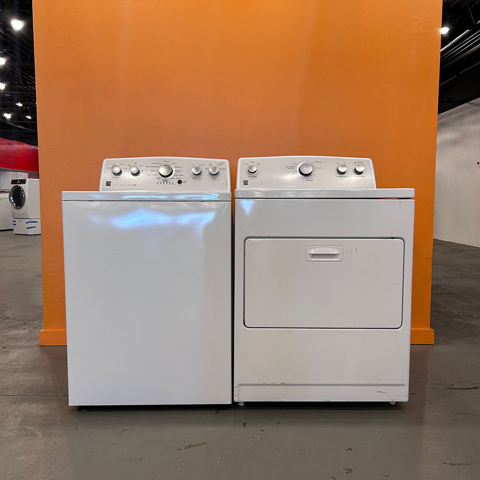 Kenmore 110.22352511 Washer 3.5 CF & 110.65132411 Electric Dryer - Refurbished