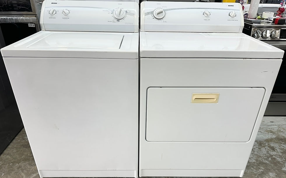 Kenmore Refurbished Top load Washer and Dryer 4.0 cuft Irving 0069