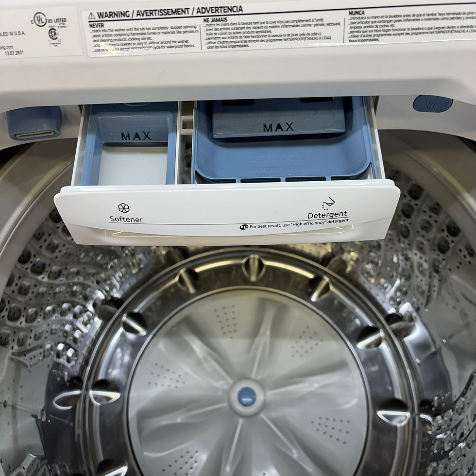 Thumbnail: Samsung WA50R5200AW/US Top Load Washer 5.0 CF- Refurbished - Irving 5998