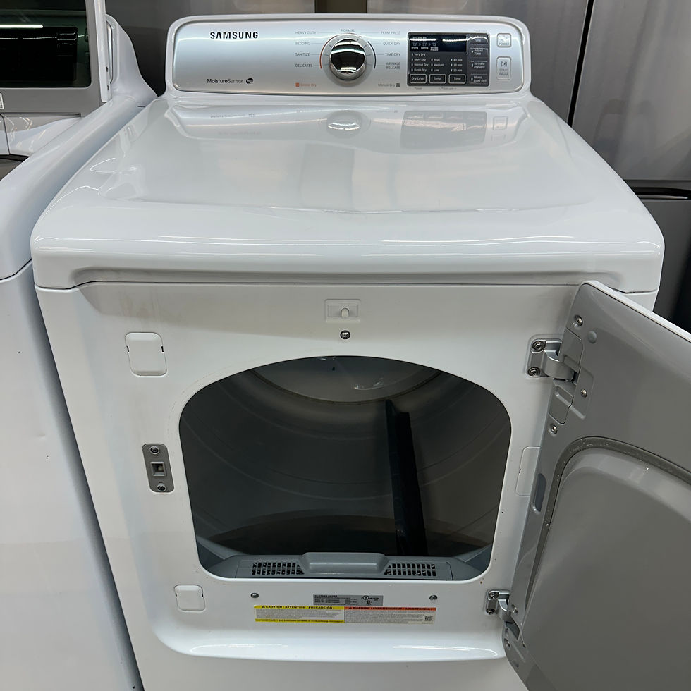 Samsung Refurbished Top load Washer and Dryer 4.5 cuft Irving 0122