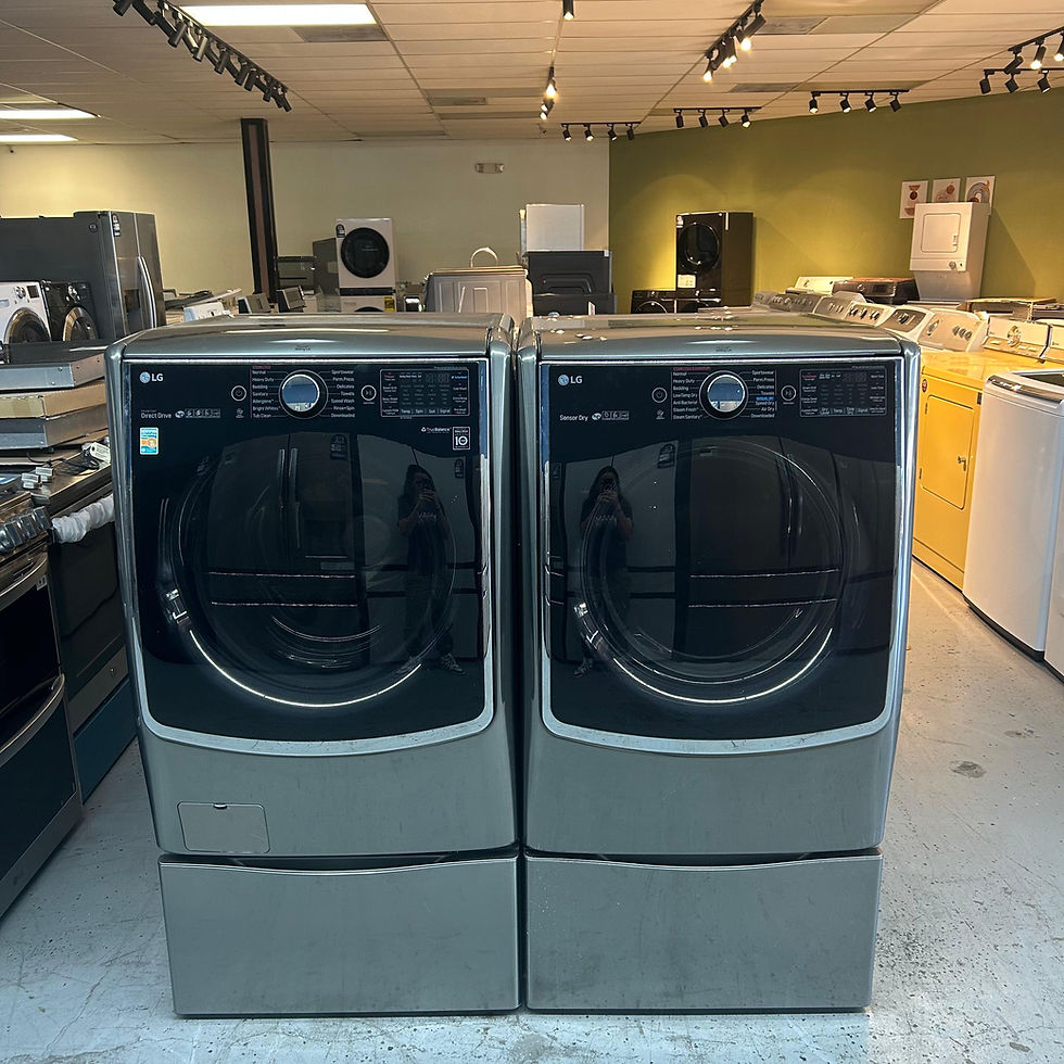LG Refurbished Front load Washer and Dryer 5.0 cuft Austin 5700