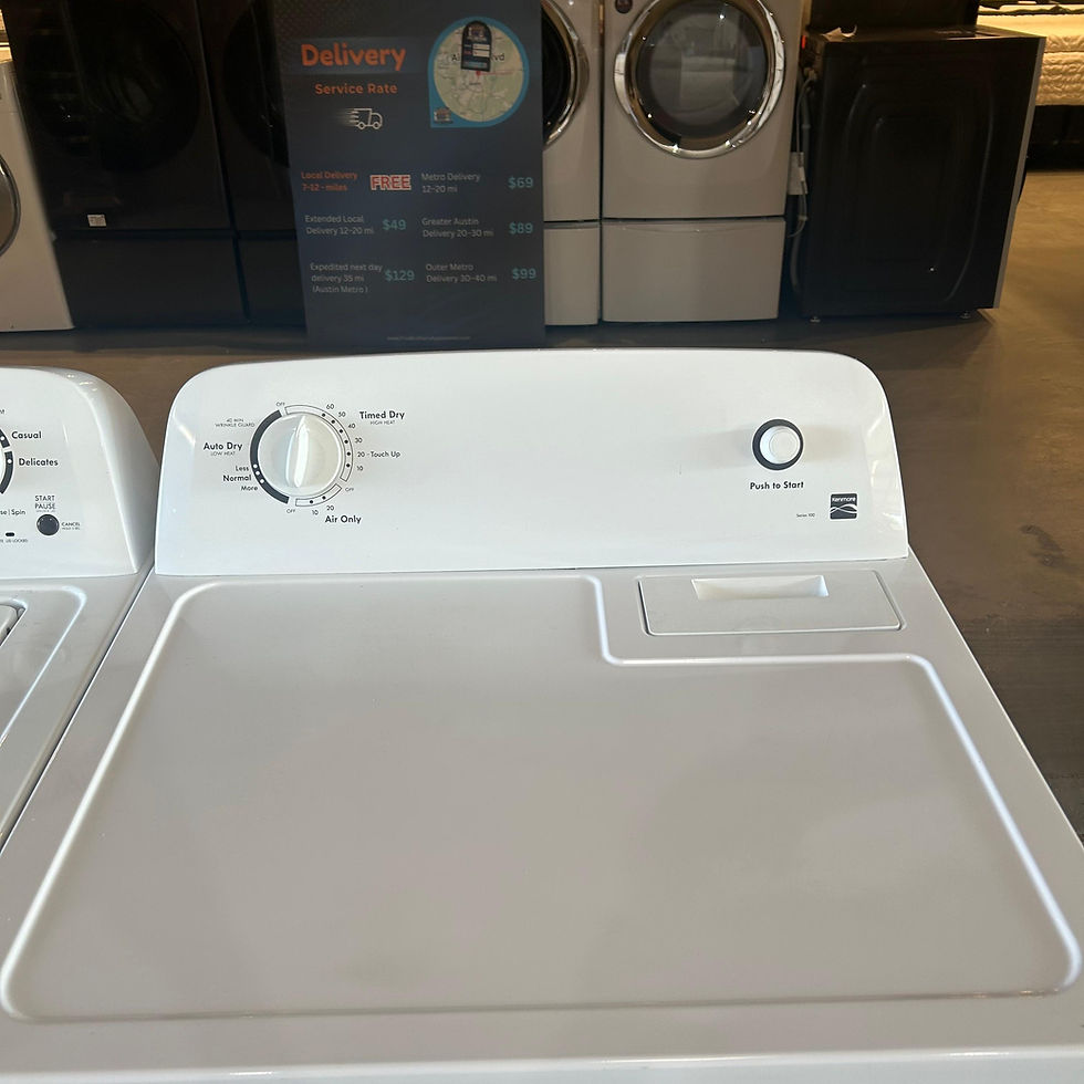 Miniatura: Kenmore Refurbished Top load Washer and Dryer 3.2 cuft Austin 5176