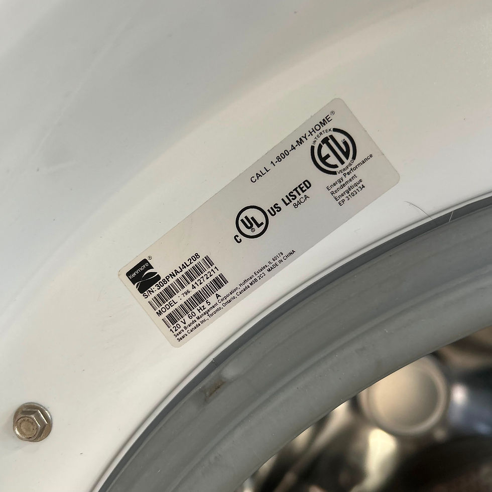 Thumbnail: Kenmore Refurbished Front load Washer and Dryer 4.5 cuft Austin 2039