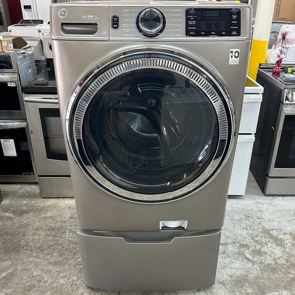 GE Refurbished Front load Washer 4.8 cuft Irving 7855
