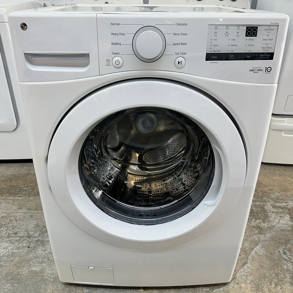 LG Refurbished Front load Washer 4.5 cuft Irving 4472