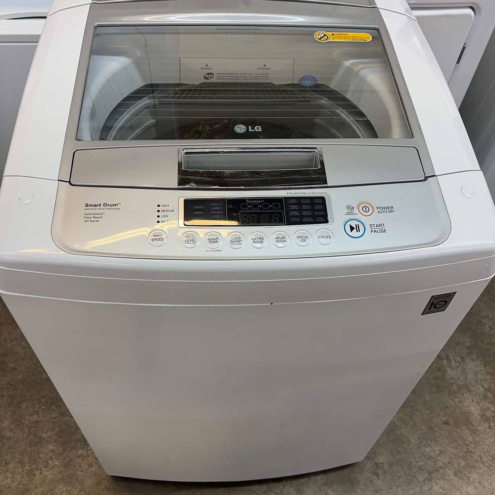 LG WT1201CW Top Load Washer 4.3 CF- Refurbished- Irving 4288