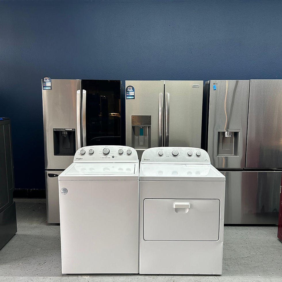 Whirlpool Refurbished Top load Washer and Dryer 4.3 cuft Austin 2166