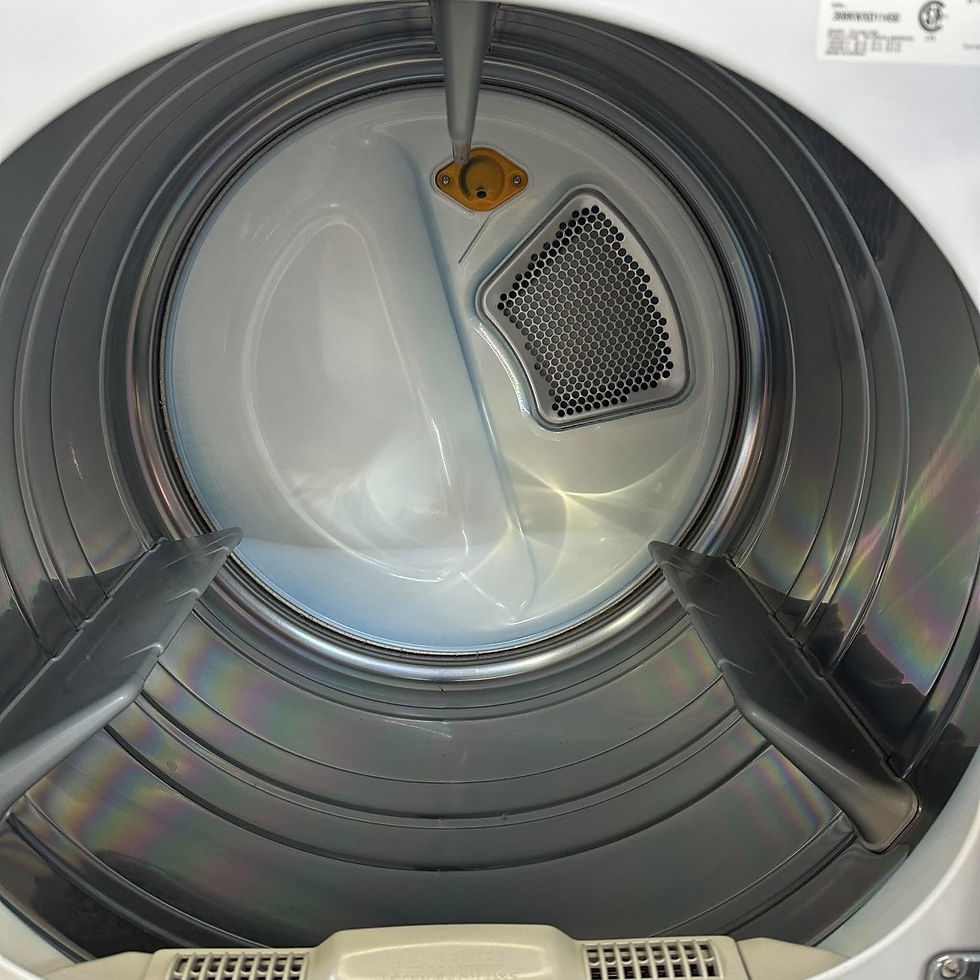 Miniatura: LG WT7600HWA Washer 5.2 CF & DLEX5170W Electric Dryer- Refurbished