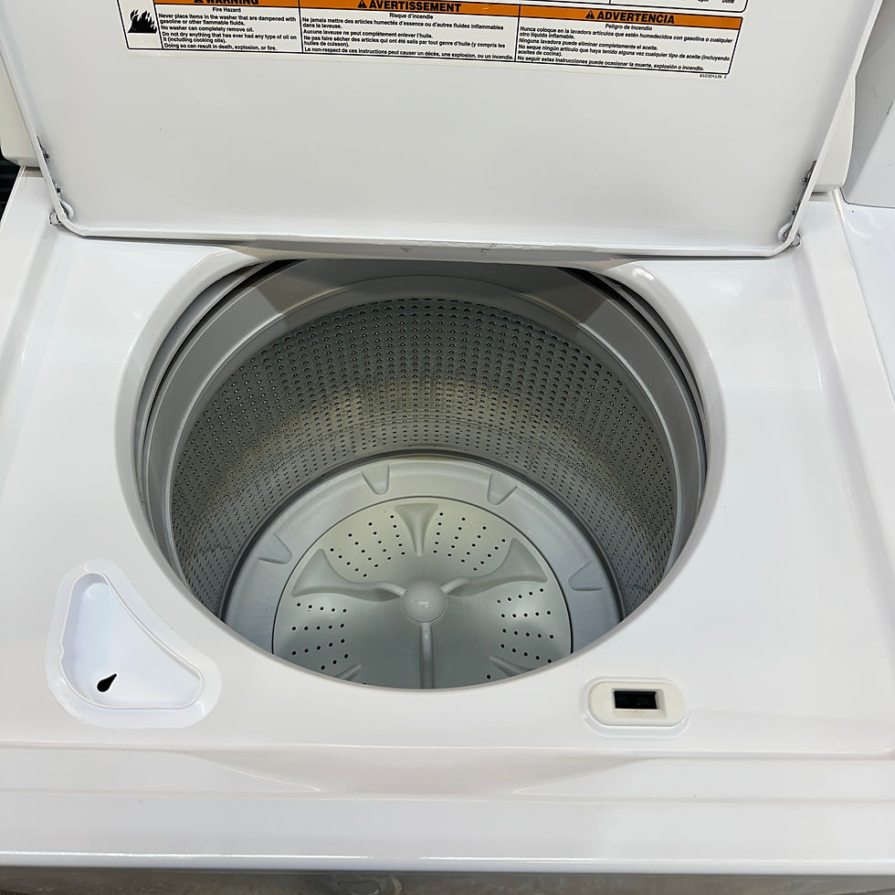Thumbnail: Whirlpool Refurbished Top load Washer and Dryer 3.5 cuft Irving 5591