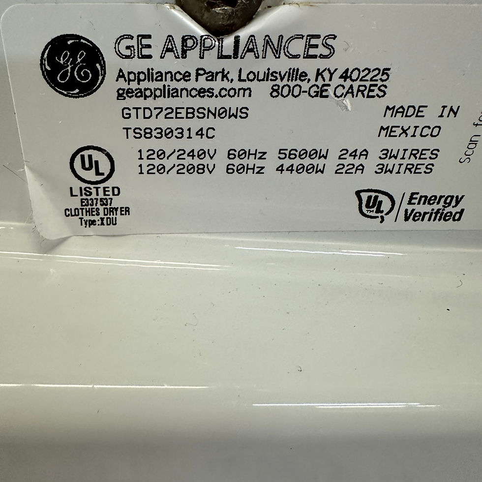 GE Refurbished Top load Washer and Dryer 4.8 cuft Irving 7712