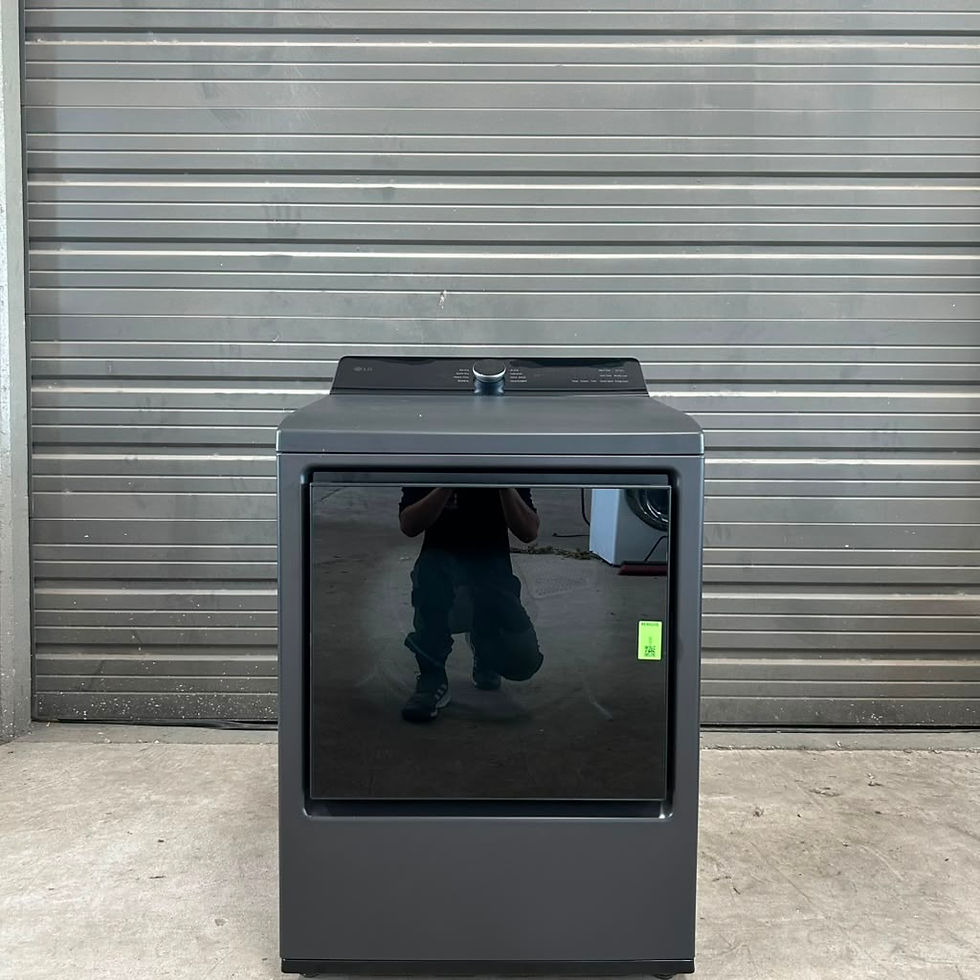 Miniatura: LG Scratch and Dent Electric Dryer 7.3 cuft Austin 1008