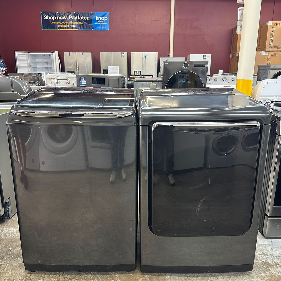 Miniatura: Samsung Refurbished Top load Washer and Dryer 5.4 cuft Irving 5999