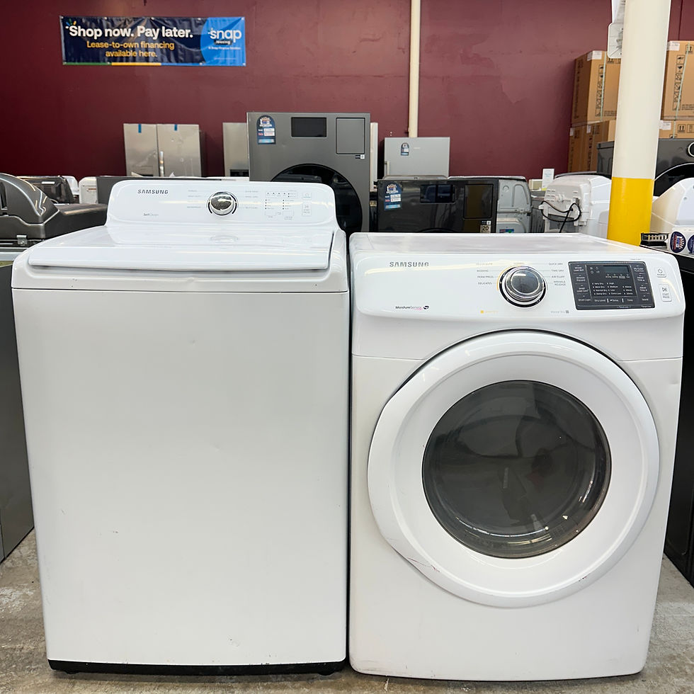 Thumbnail: Samsung Refurbished Washer and Dryer 4.0 cuft Irving 7855