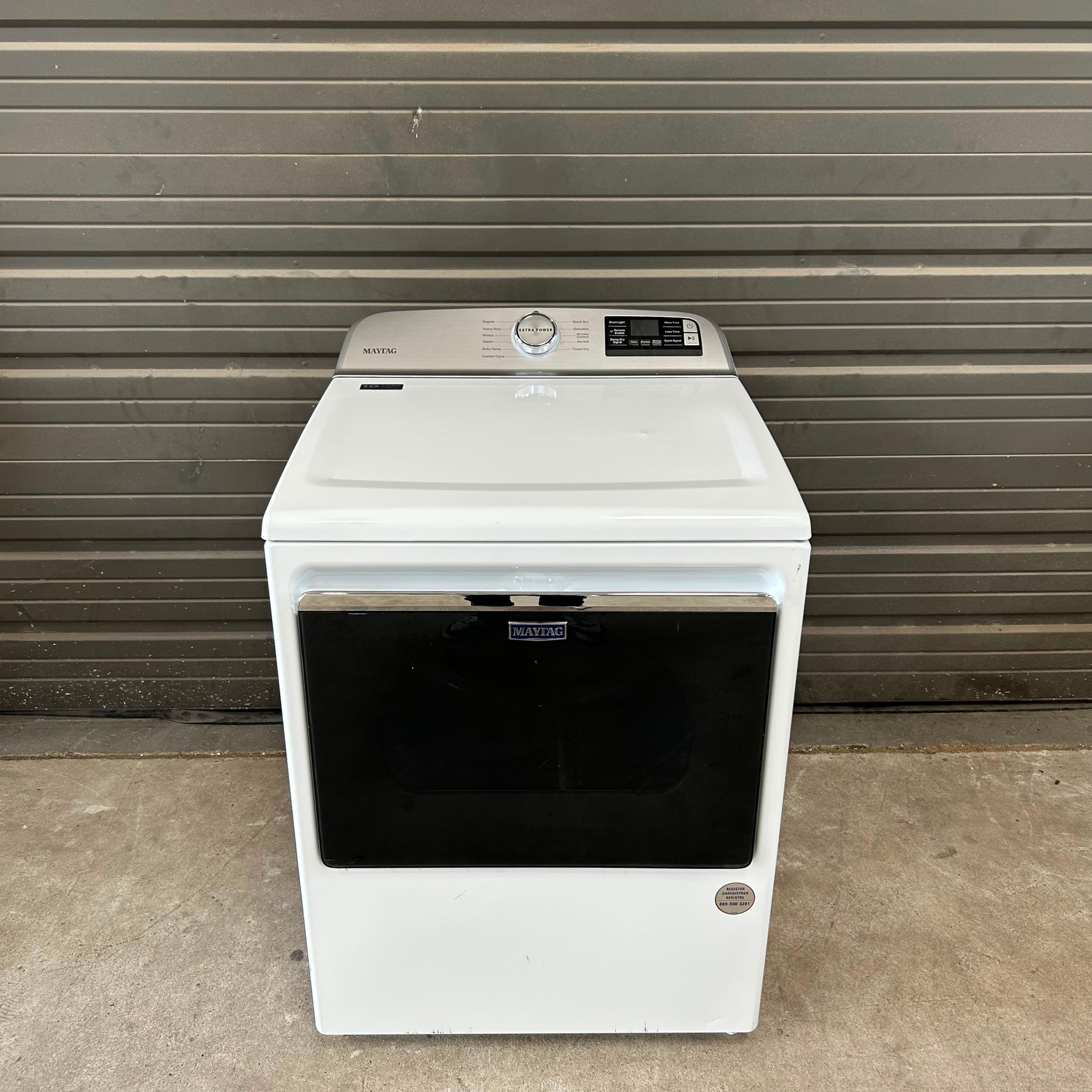 Maytag Refurbished Electric Dryer 7.4 cuft Austin 6001