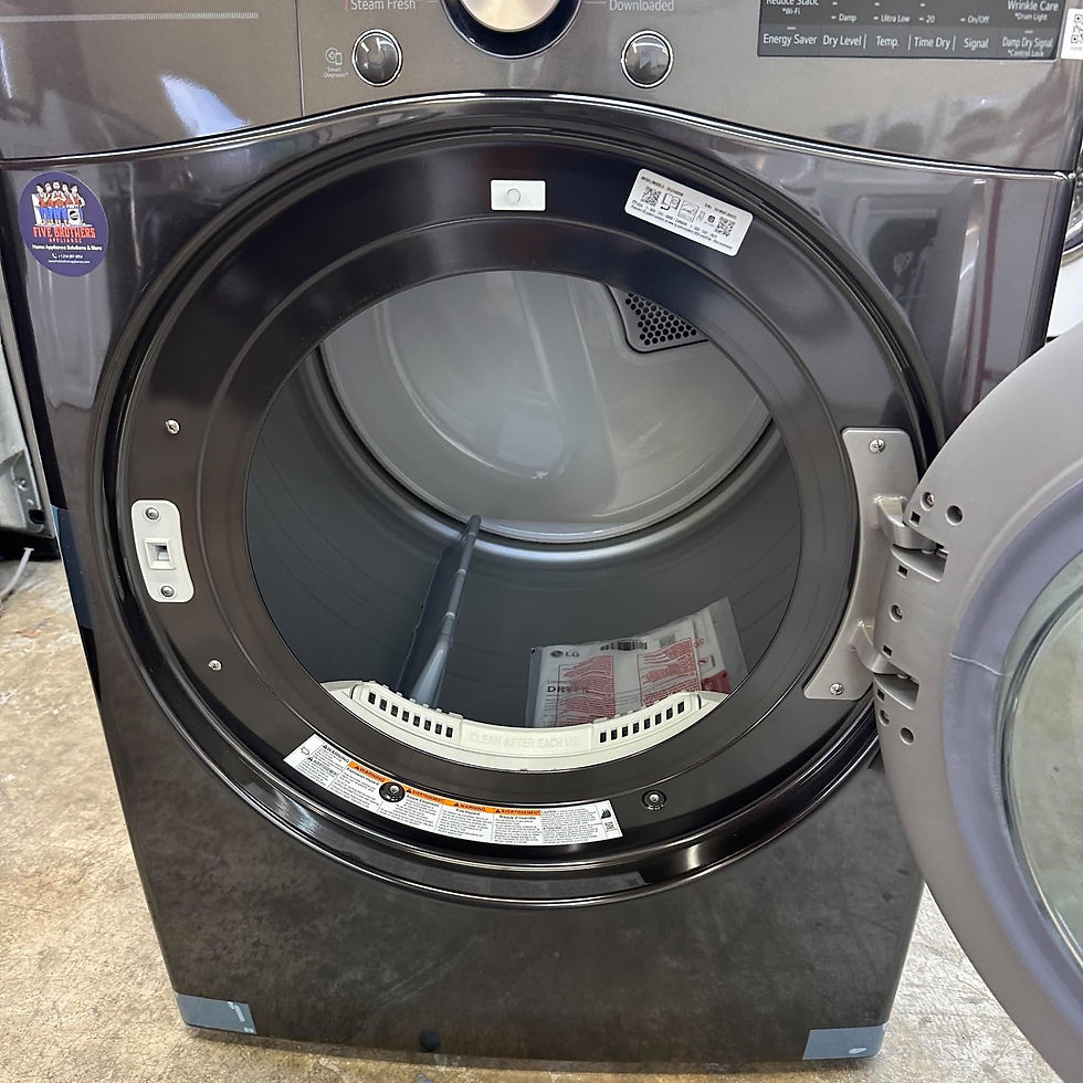 Thumbnail: LG DLEX4000B Smart Electric Dryer 7.4 CF- Scratch & Dent - Irving 4111