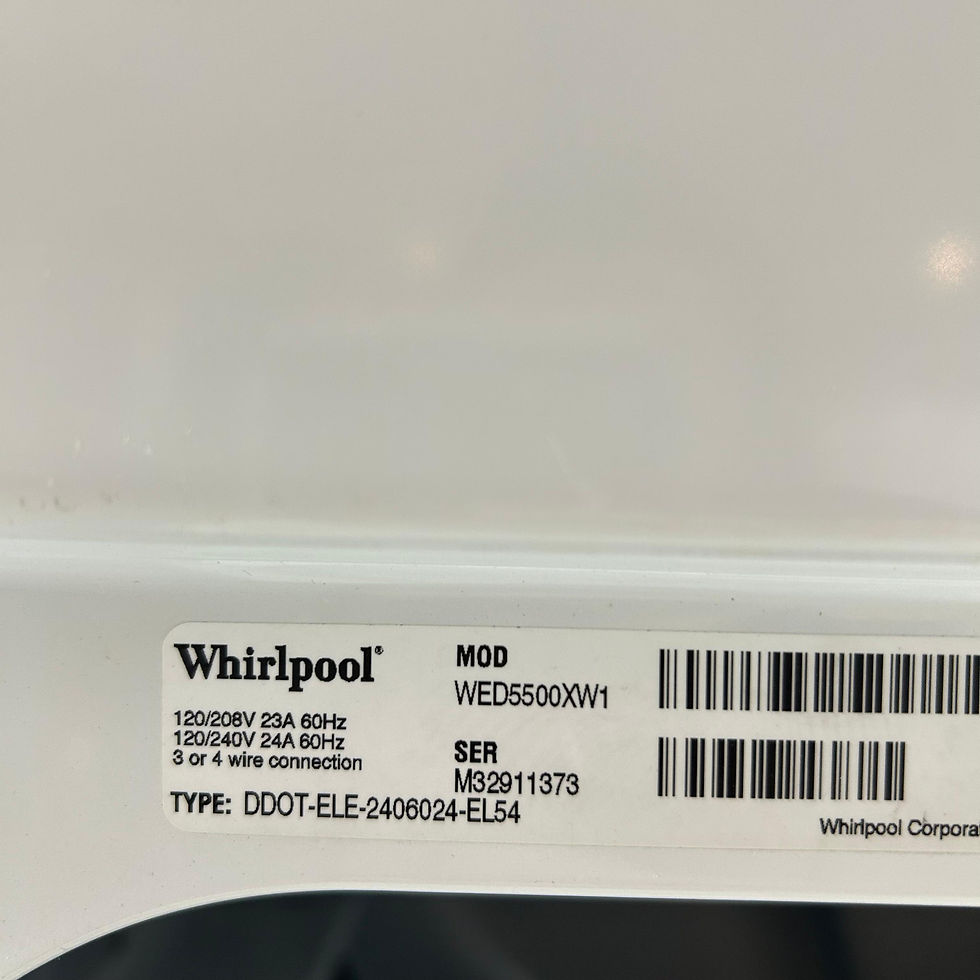 Miniatura: Whirlpool Refurbished Top load Washer and Dryer 4.3 cuft Austin 9115