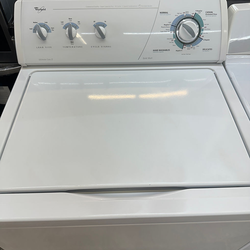 Miniatura: Whirlpool Refurbished Top load Washer and Hotpoint Dryer 3.5 cuft Irving 5400