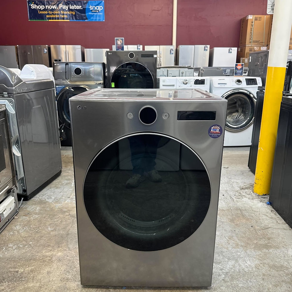 Miniatura: LG DLEX5500V Smart Electric Dryer 7.4 CF- Refurbished- Irving 2522