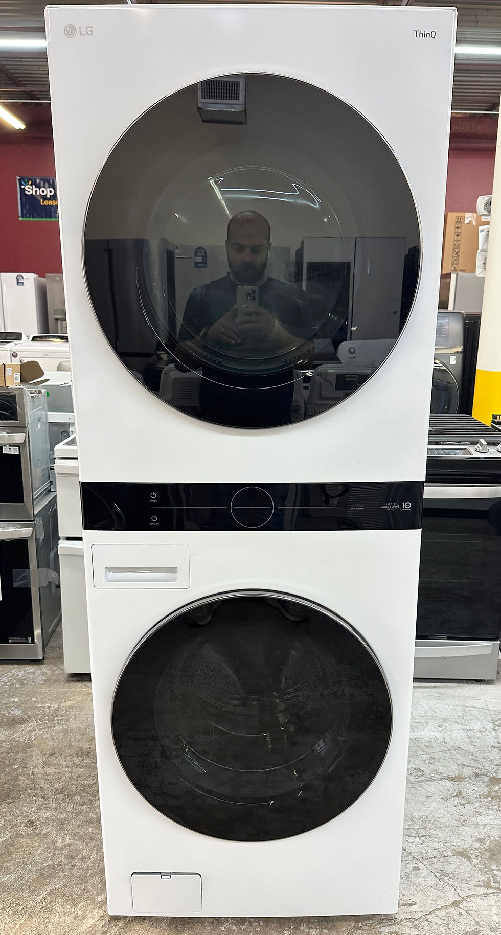 LG WashTower™ Single Unit Front Load Washer and Dryer 4.5 cuft Irving 0011