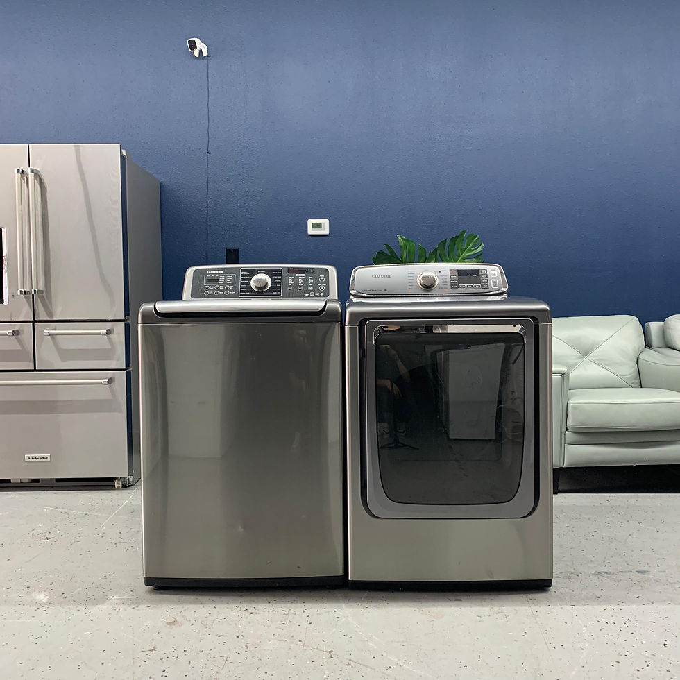 Samsung Washer and Dryer     Austin (Refurbished) 2802