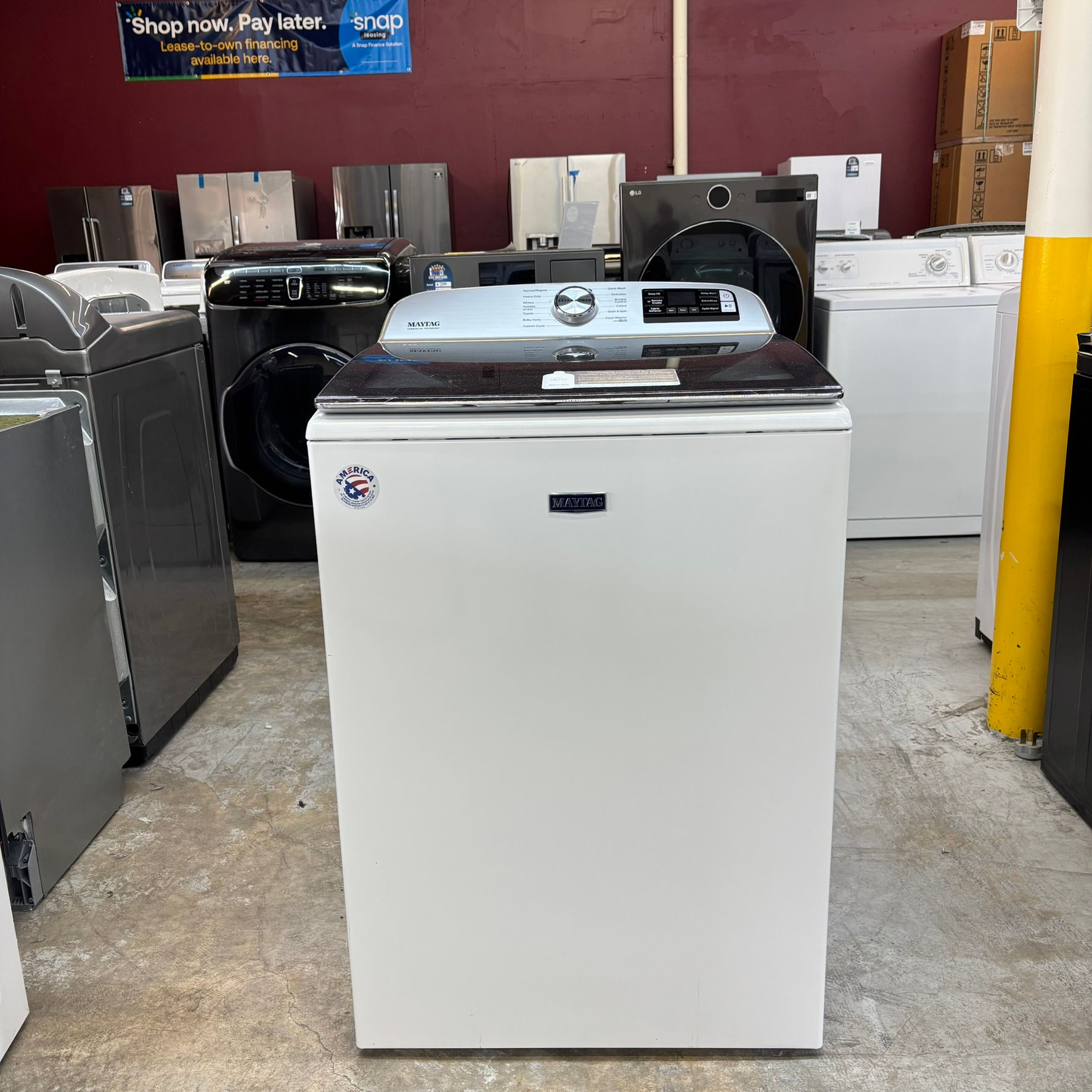 Maytag MVW7232HW0 Washer 5.3 CF- Refurbished- Irving 7805