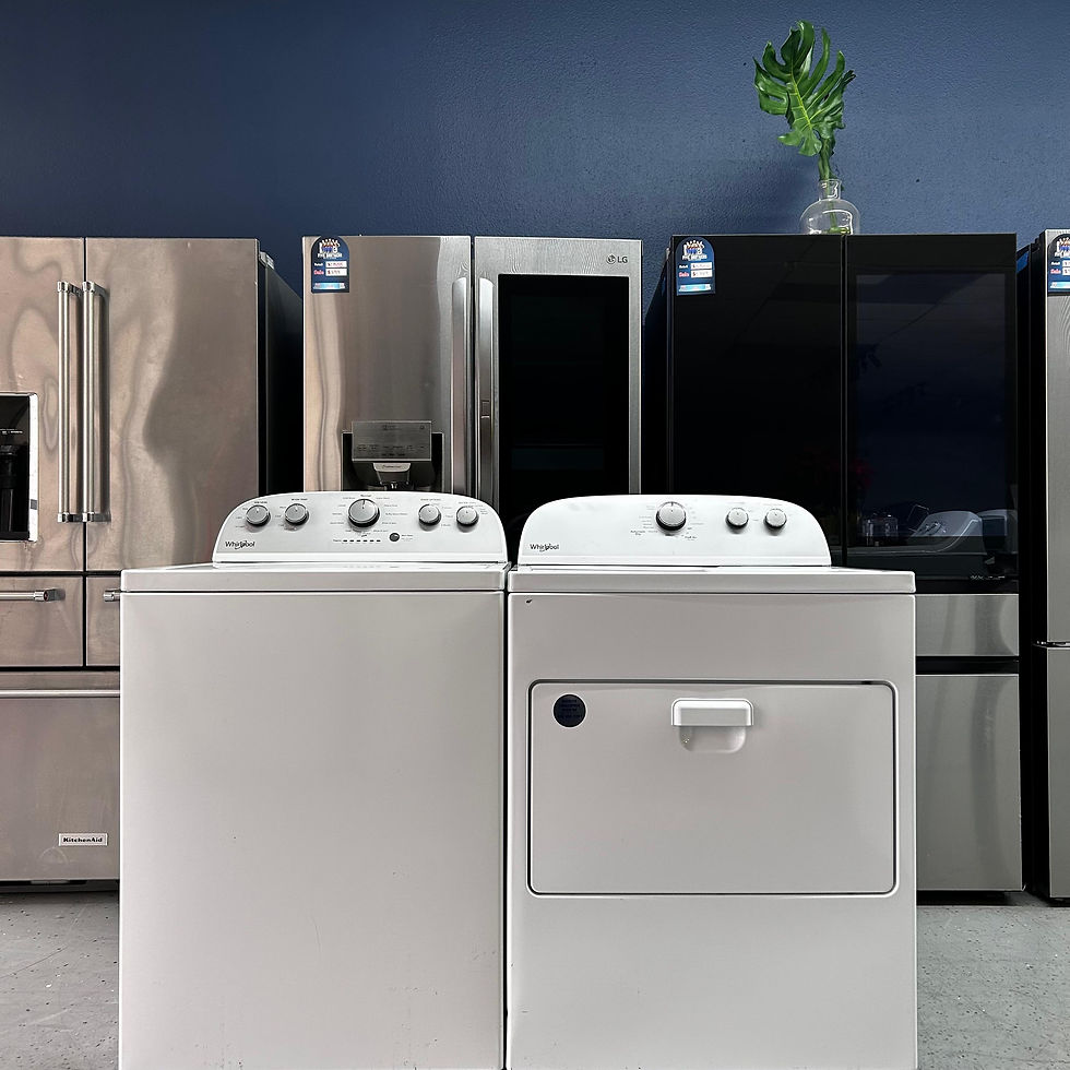 Whirlpool Refurbished Washer and Dryer 3.5 cuft Austin 5294