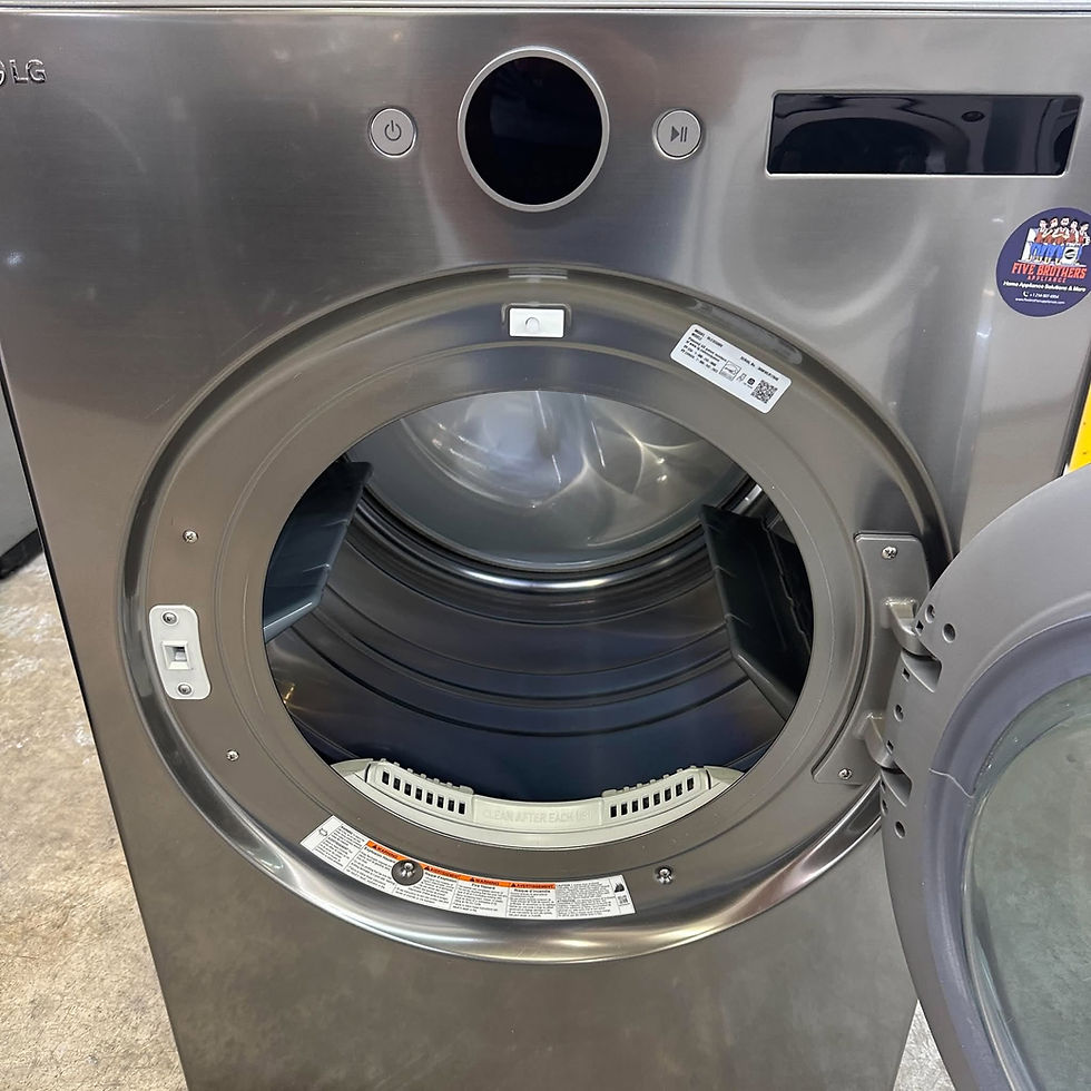 Miniatura: LG DLEX5500V Smart Electric Dryer 7.4 CF- Refurbished- Irving 2522