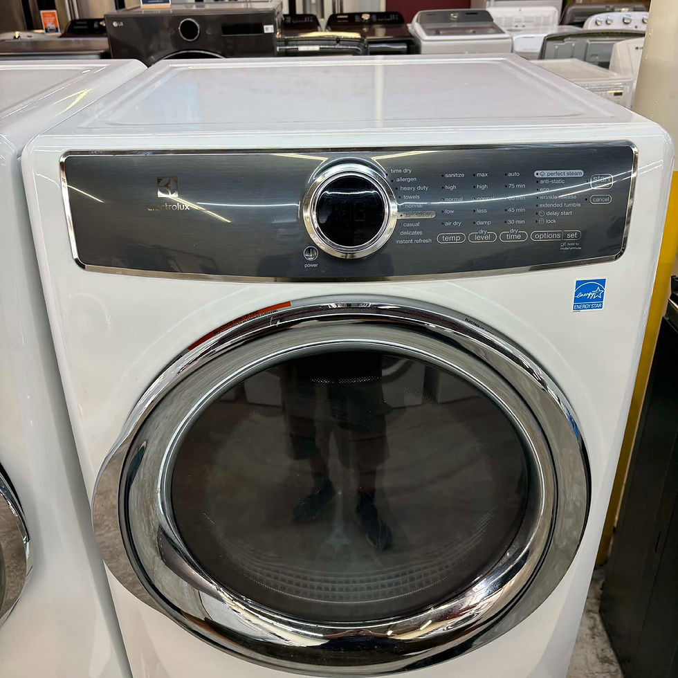 Thumbnail: Electrolux EFLS617SIW0 Washer 4.4 CF & EFME617SIW0 Electric Dryer- Refurbished