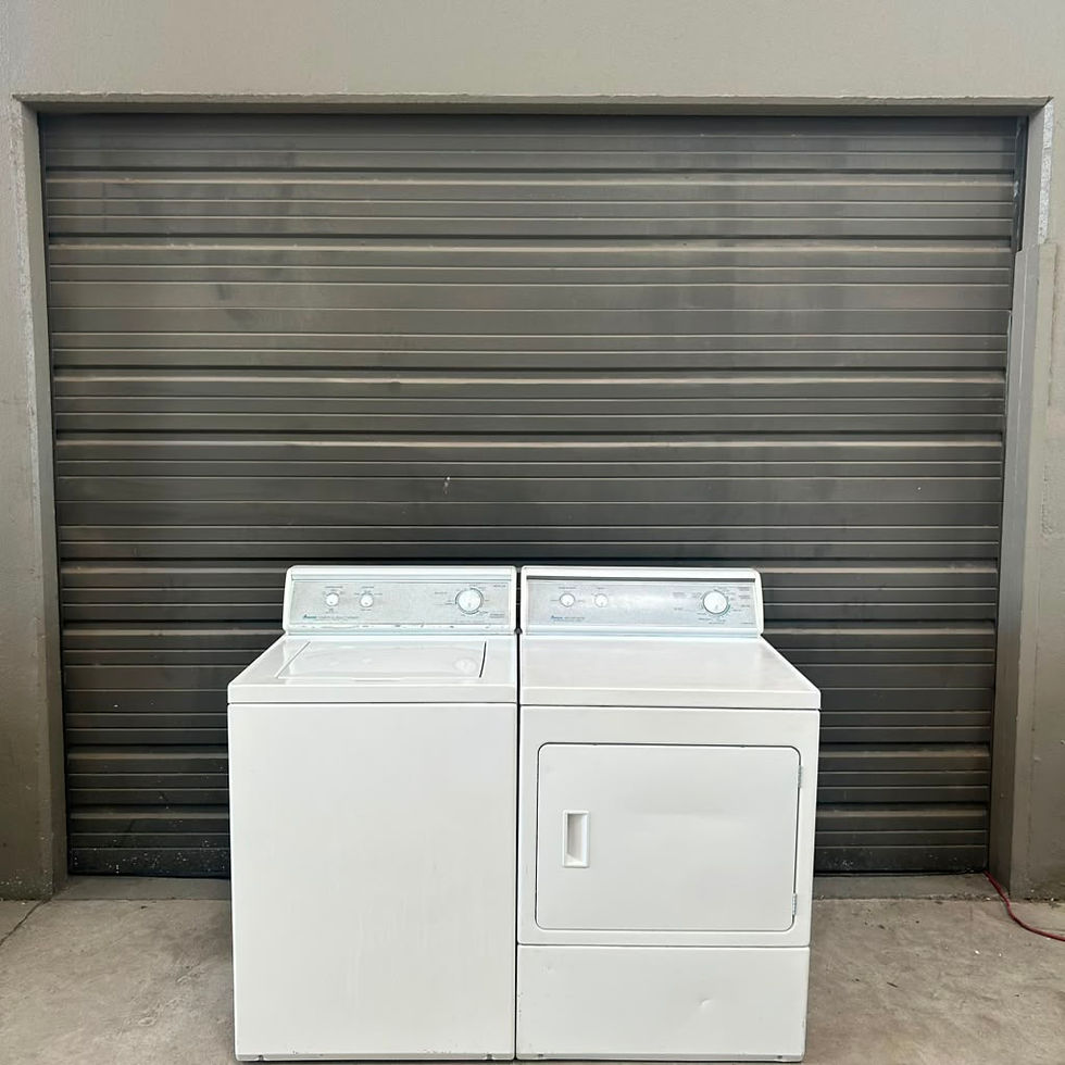 Amana Commercial Refurbished Top load Washer and Dryer 3.5 cuft Austin 7465