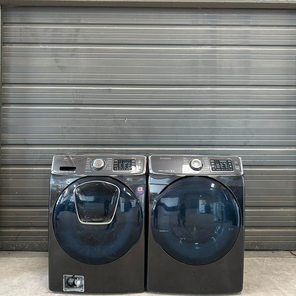 Samsung Refurbished Front load Washer and Dryer 5.0 cuft Ausin 9983