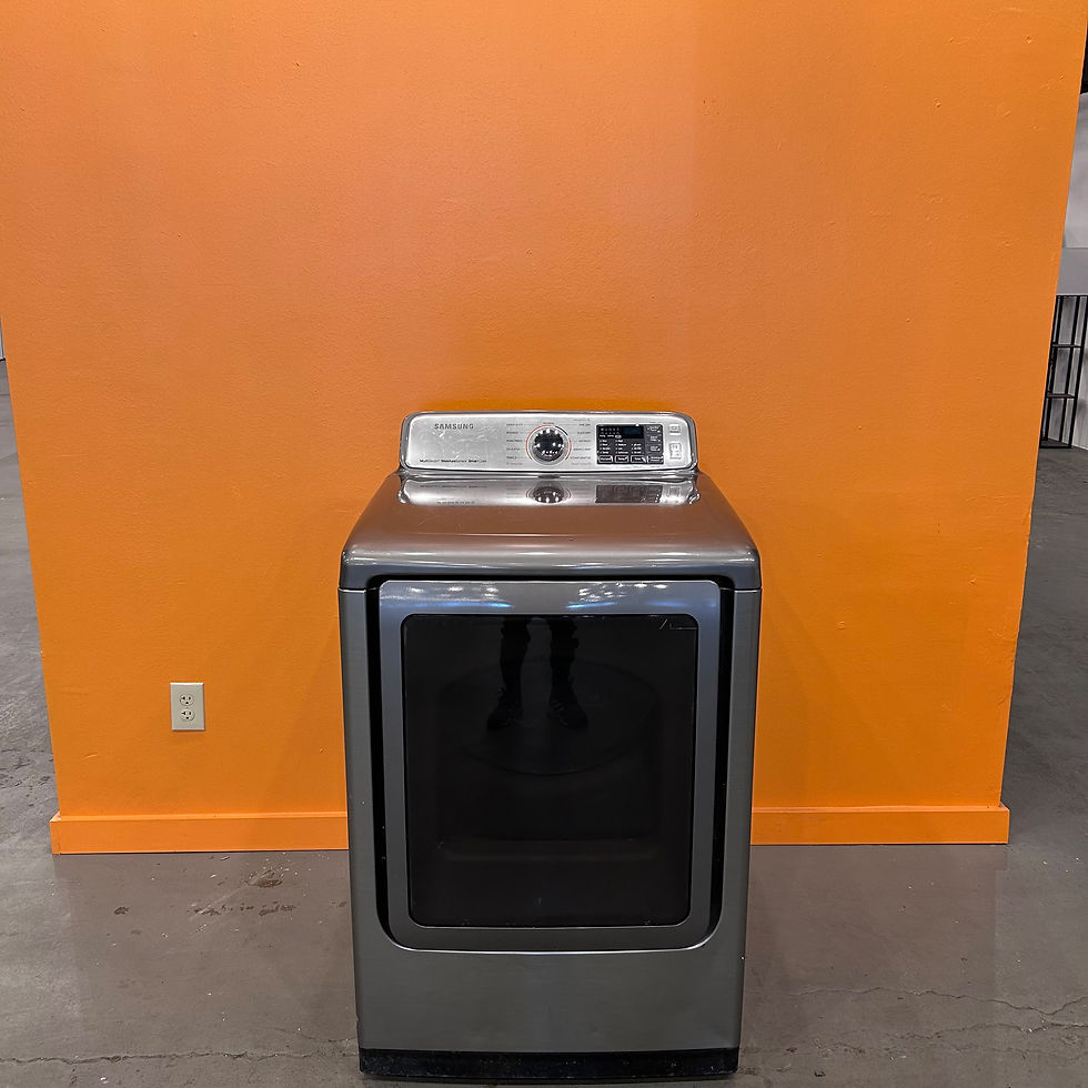 Samsung DVE50M7450P/A3 Electric Steam Dryer 7.4 CF- Refurbished- Austin 6099