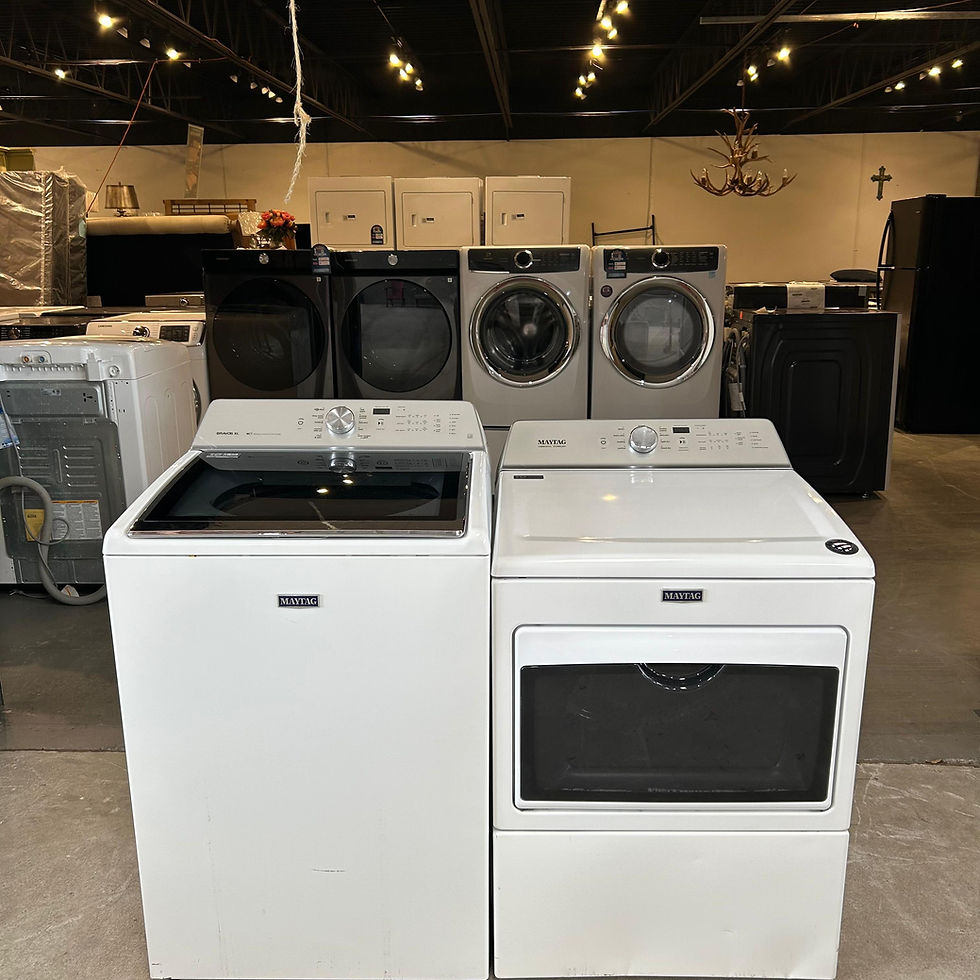 Maytag Refurbished Top load Washer and Dryer 5.2 cuft Austin 2100