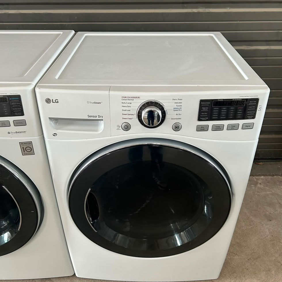 Thumbnail: LG Refurbished Front load Washer and Dryer 4.0 cuft Austin 4480