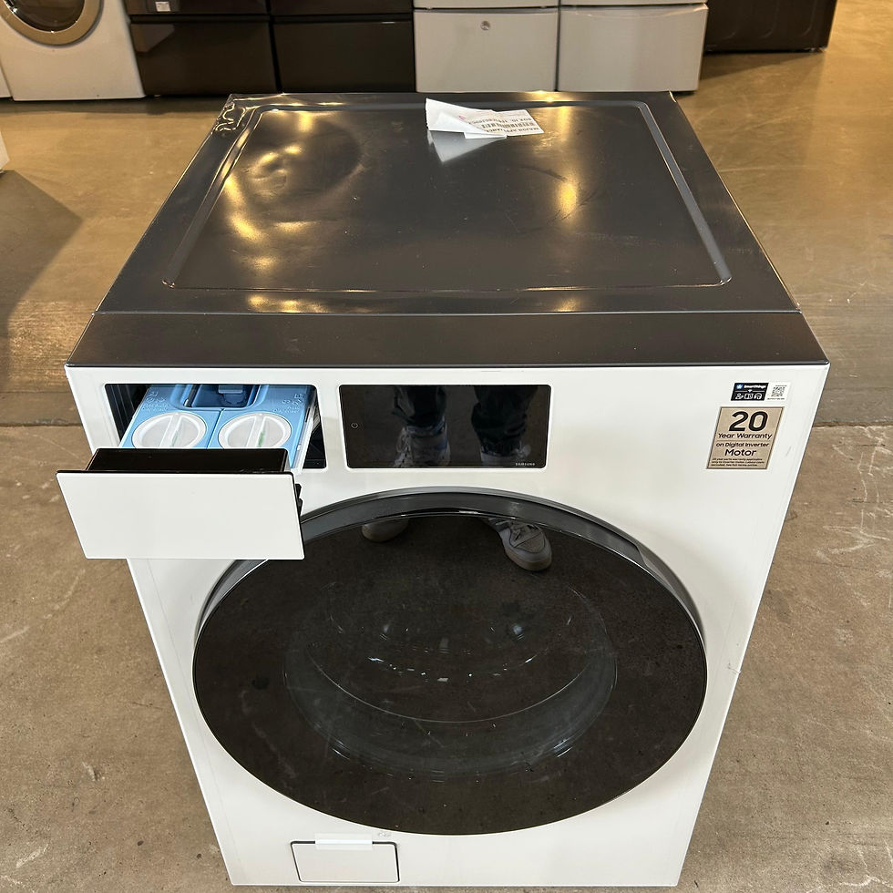 Thumbnail: Samsung BESPOKE Scratch and dent Front load Washer 5.3 cuft Austin 4722