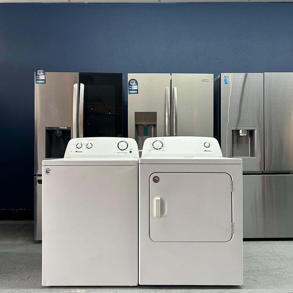 Amana Refurbished Top load Washer and Dryer 3.5 cuft Austin 7001