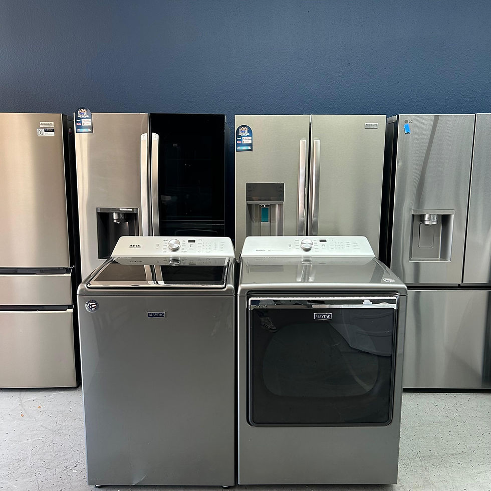 Maytag Refurbished Top load Washer and Dryer 5.3 cuft Austin 0446