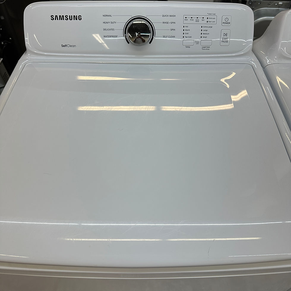 Thumbnail: Samsung Refurbished Top load Washer and Dryer 4.0 cuft Irving 6009