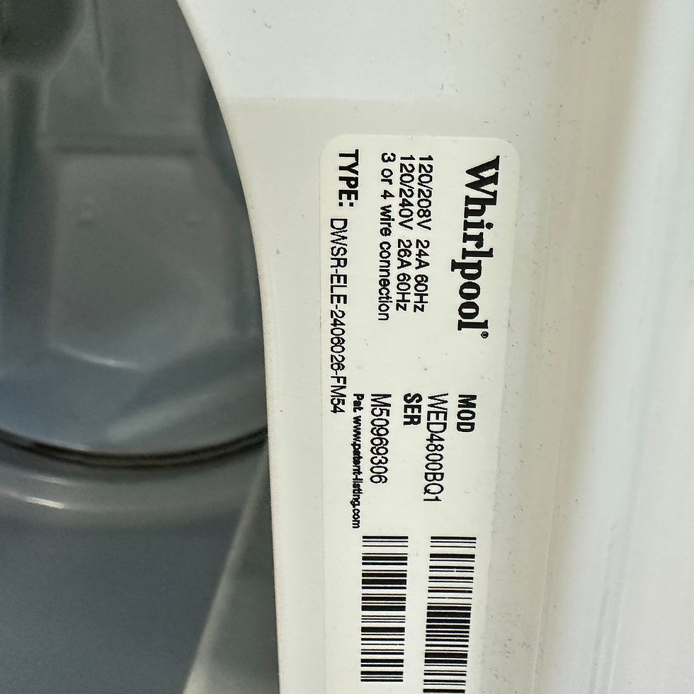 Miniatura: Whirlpool Refurbished Top load Washer and Dryer 3.5 cuft Irving 0172