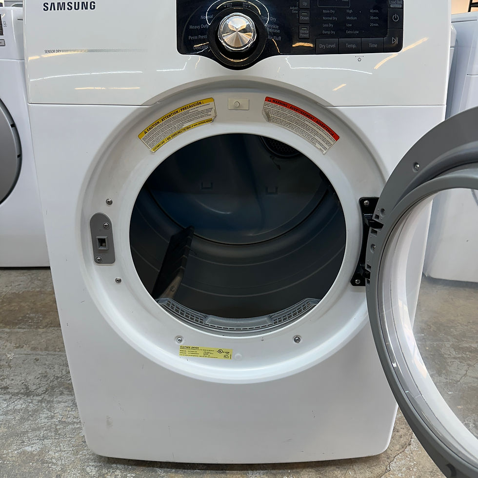 Thumbnail: Samsung Refurbished Front load Electric Dryer 7.3 cuft Irving 6500