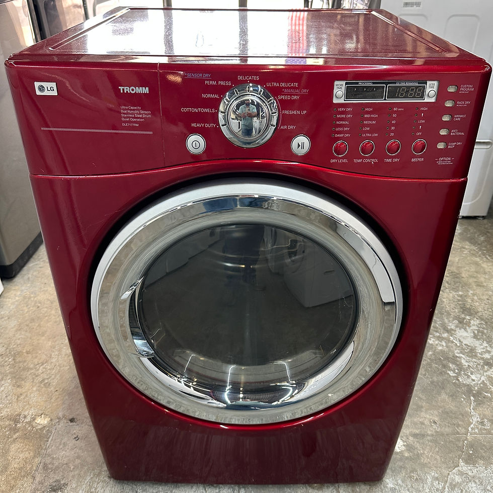 LG Refurbished Electric Dryer 7.3 cuft Irving 4028