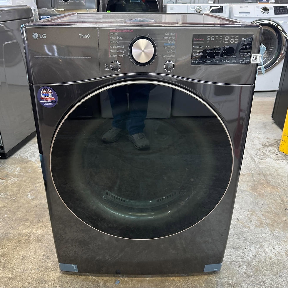 Miniatura: LG DLEX4000B Smart Electric Dryer 7.4 CF- Scratch & Dent - Irving 4111