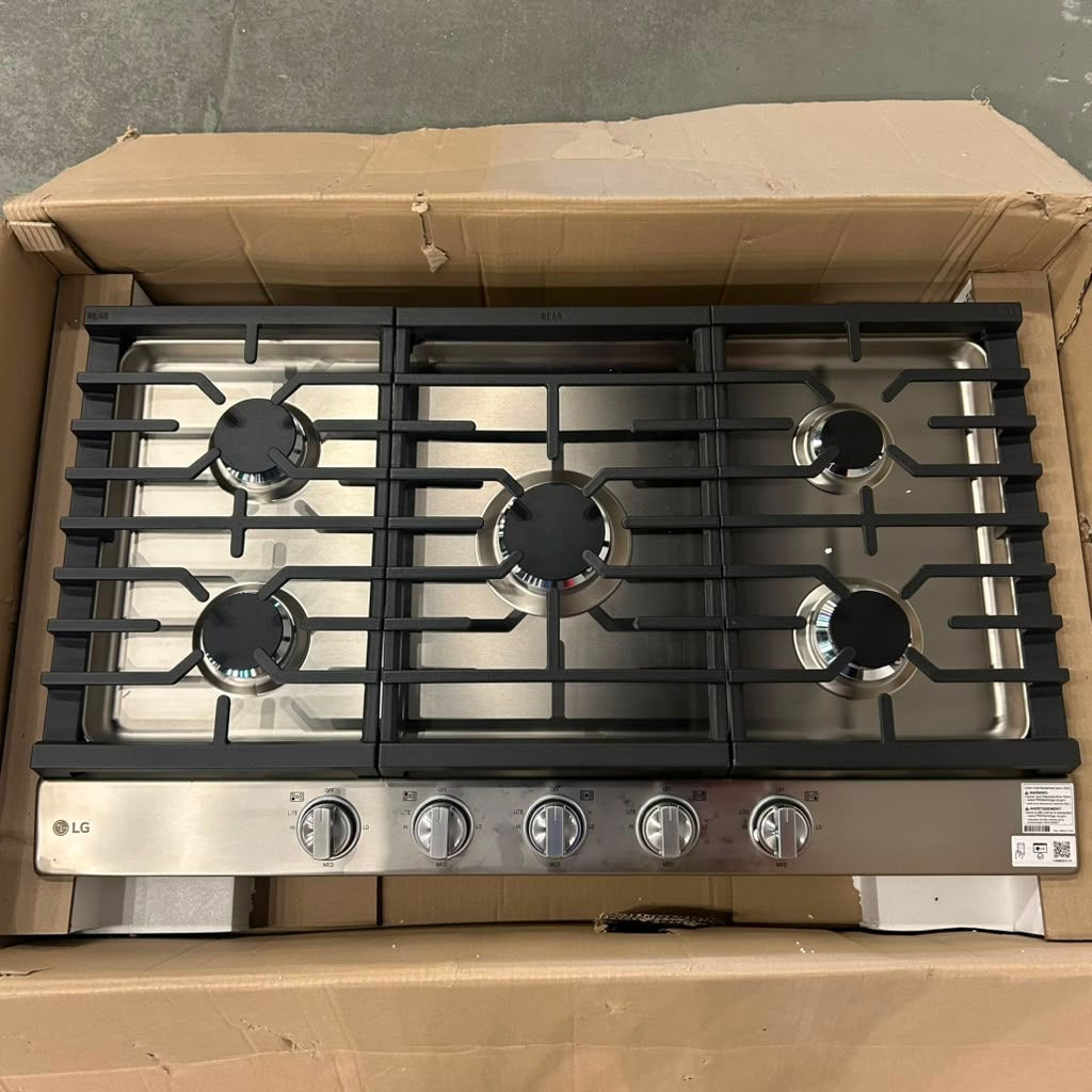 LG Open Box New Gas Cooktop Austun 4948
