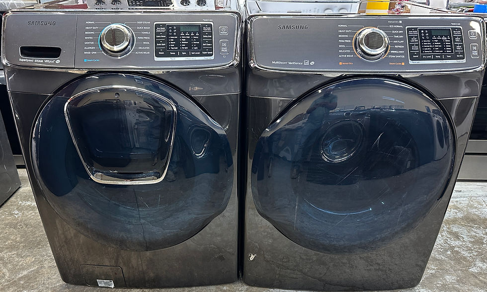 Samsung Refurbished Front load Washer and Dryer 4.5 cuft Irving 9901