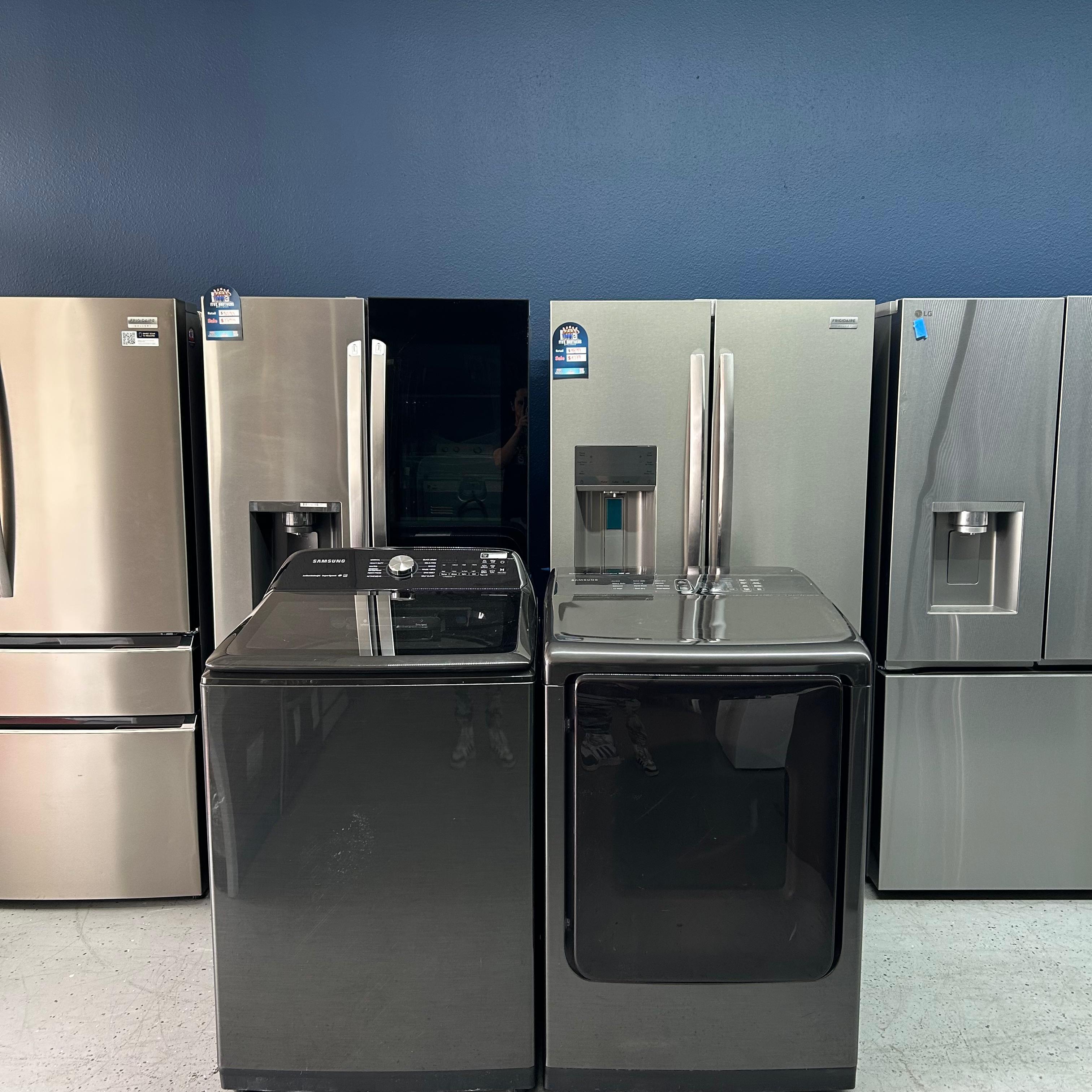 Samsung Refurbished Top load Washer and Dryer 5.0 cuft Austin 2749