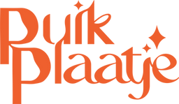 Logo Puik Plaatje, kleur oranje