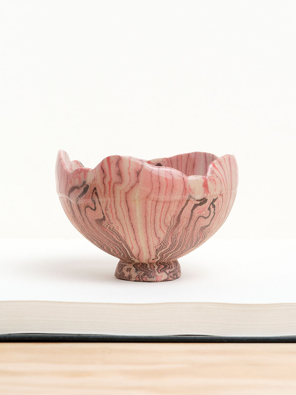 Thumbnail: Footed Nerikomi bowl