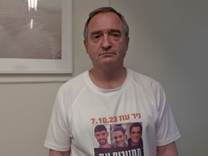 The father-in-law of an Israeli hostage: "Instead of exterminating ourselves, why don't we go out and conquer the universe?"